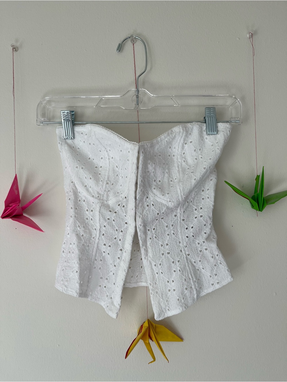 Eyelet corset